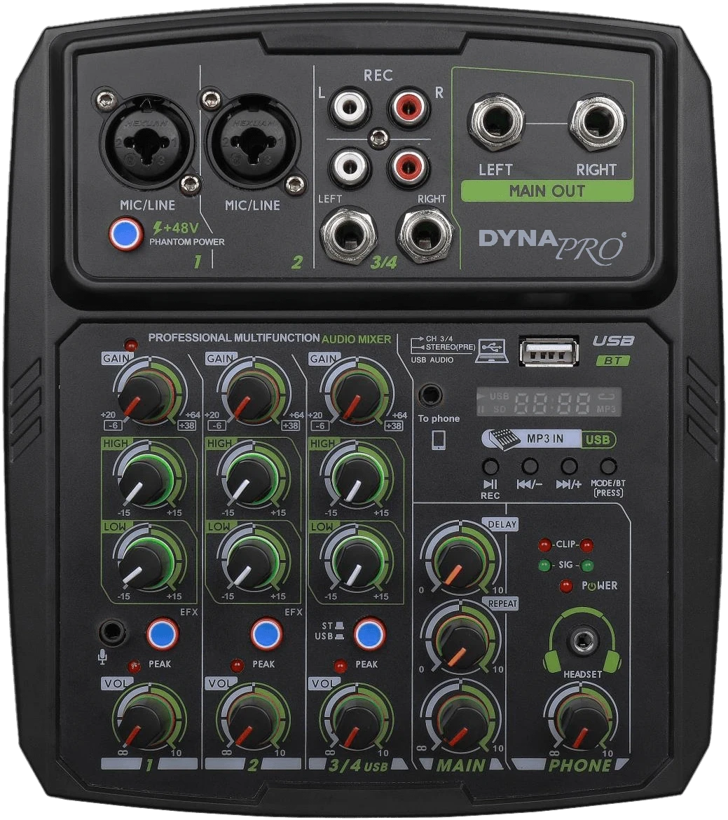 B4-Live in میکسر و پاورمیکسر