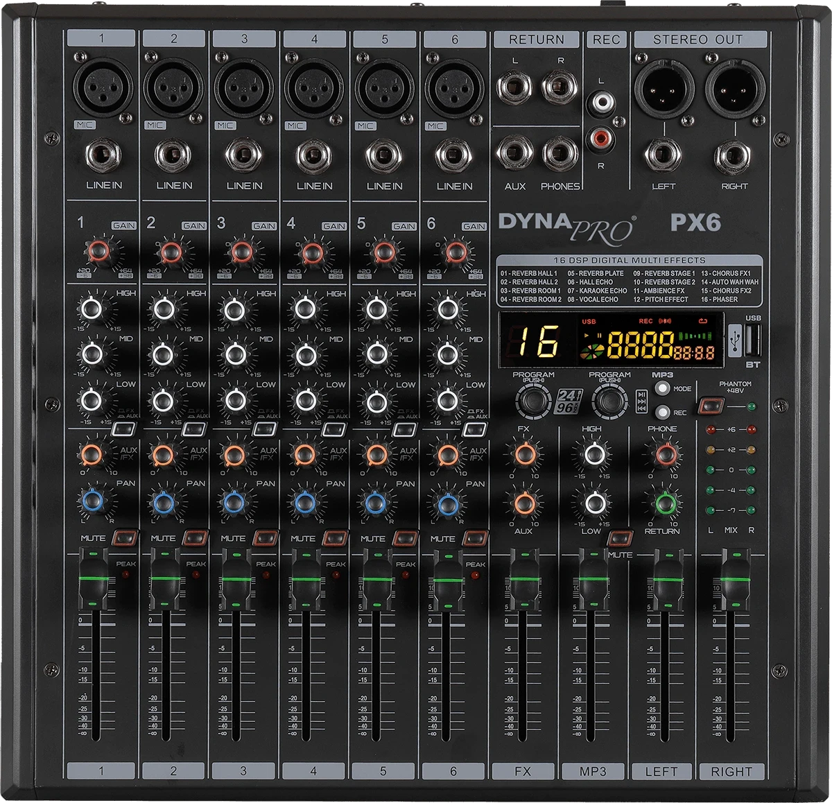 میکسر و پاورمیکسر|PX6