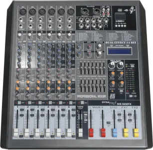Mixers & Powered mixers|MS622-FX