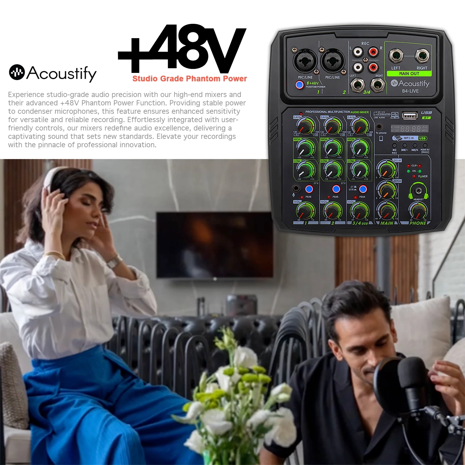 آکوستیفای|B4-LIVE ACOUSTIFY