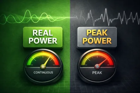 RMS vs PEAK